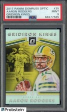 2017 Donruss Optic Gridiron Kings #35 Aaron Rodgers Packers PSA 9 MINT