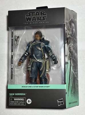 Star Wars 6'' Black Series SAW GERRERA Deluxe Rogue One #10 MOC