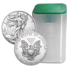 2015 Silver Eagle Roll (20 Coin Tube) 999 Fine (BU/GEM) US MINT SILVER COINS 🦅