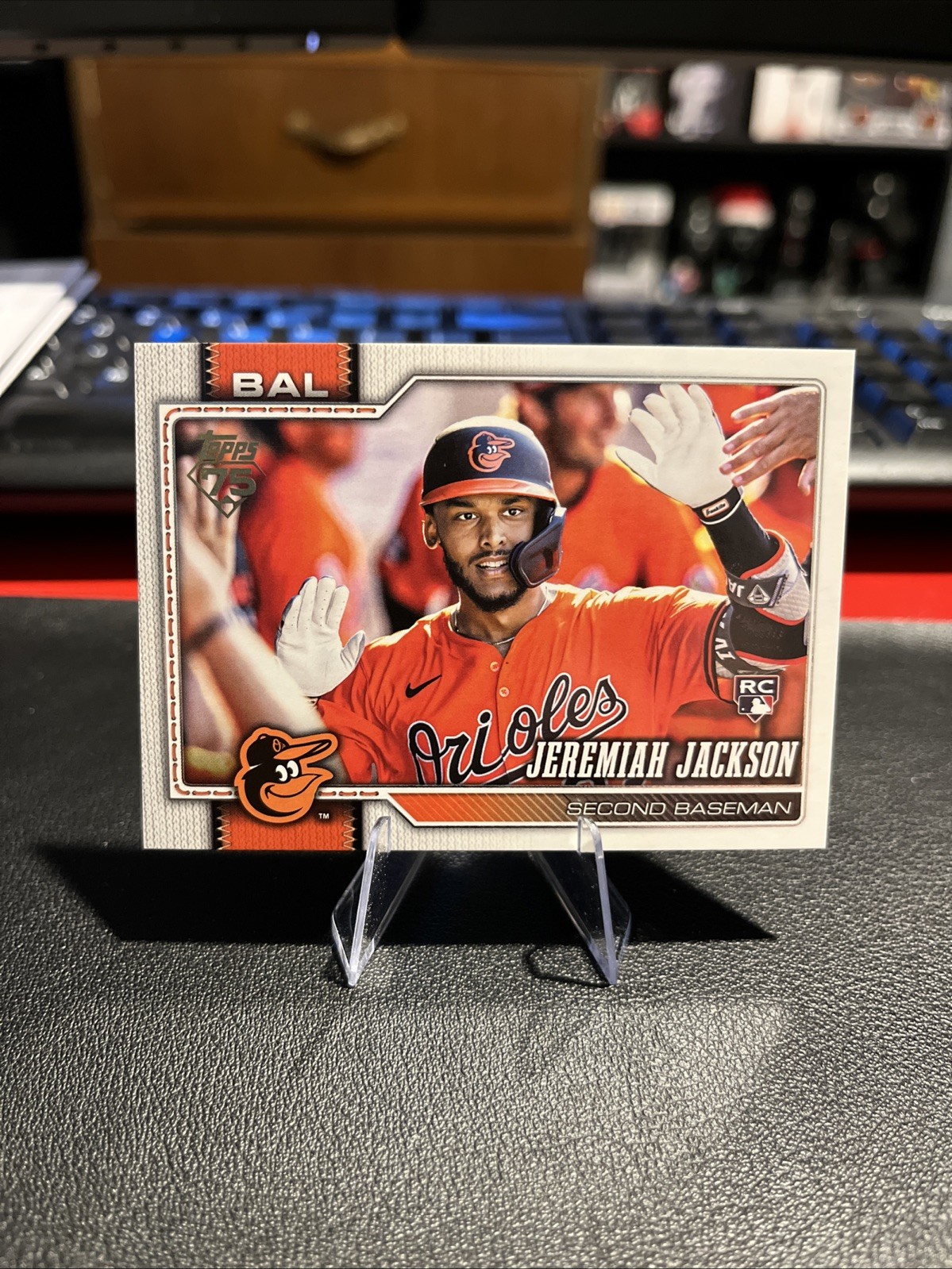 Jeremiah Jackson 2026 Topps Series 1 Golden Mirror Variation SSP Rookie #277 Rc