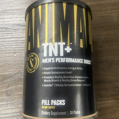 Animal TNT+ - Men's Prostate & Stress Support Nitric Oxide 30 Servings    