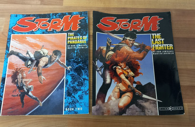 STORM The Last Fighter & The Pirates of Pandarve - Graphic Novels (Titan Books)