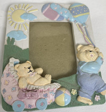 Baby Bear Nursery Picture Frame 5x4  Stand Up Frame BABY ROOM DECOR