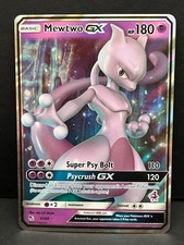 Mewtwo GX 31/68 Holo GX Rare Battle Academy Stamp Hidden Fates Pokemon Near Mint