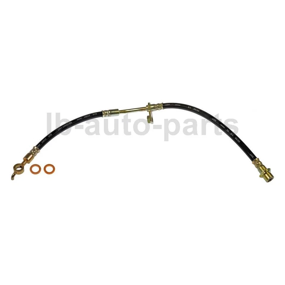 Manguera de freno delantera Dorman 2 piezas para Toyota Prius C 1,5 L 2012-2018 Foto 3 de 4