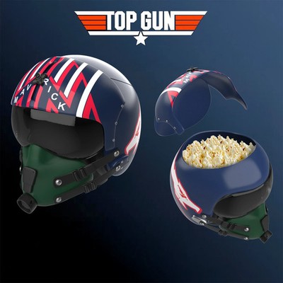 Top Gun 40th Anniversary 130oz Maverick Helmet Popcorn Bucket IN