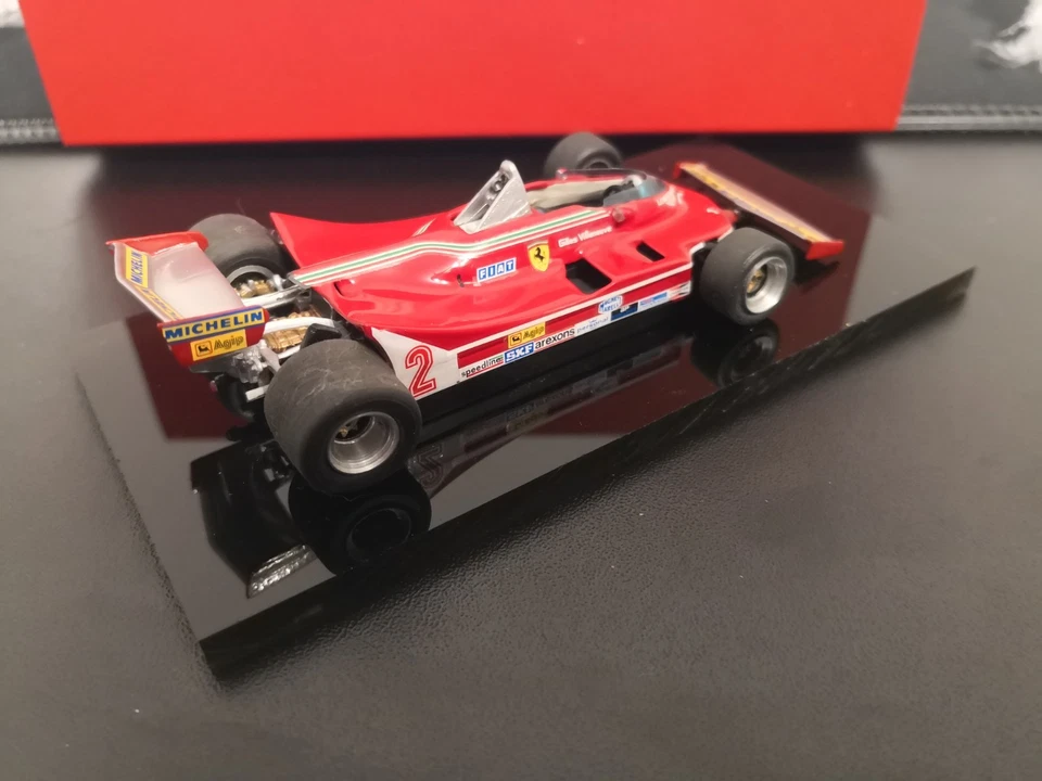 1/43 TAMEO built Gasoline - Ferrari 312  T5 1980 Gilles Villeneuve - Immagine 2 di 4