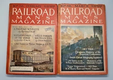 2 1917 RAILROAD MAN'S MAGAZINES: FEBRUARY, MARCH I556