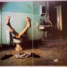 2000 3dfx Voodoo 5 Graphics Chip 2 pg PRINT AD Accelerator Card Legs Toilet Art