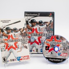 All-Star Baseball 2002 PS2 Sony PlayStation 2 Sports Game CIB Tested