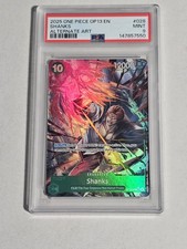PSA 9 Shanks (028) (Alternate Art) OP13-028 Carrying On His Will Foil