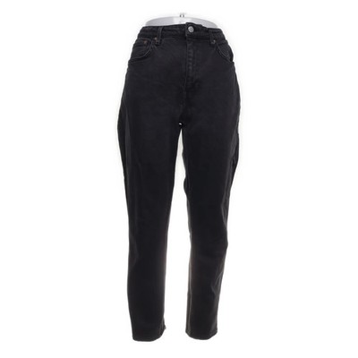 Weekday, Jeans, Größe: 33/28, Mikey High Slim Moon Jeans, Schwarz #alE