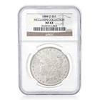 1884-O Morgan Silver Dollar NGC MS63 McClaren Collection