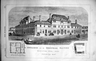 Old Dwellings Industrial Classes Kingston-Upon-Hull Eyton Architectur