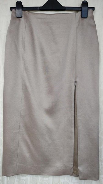 Women Mugler Skirt Beige 36 / S / 44