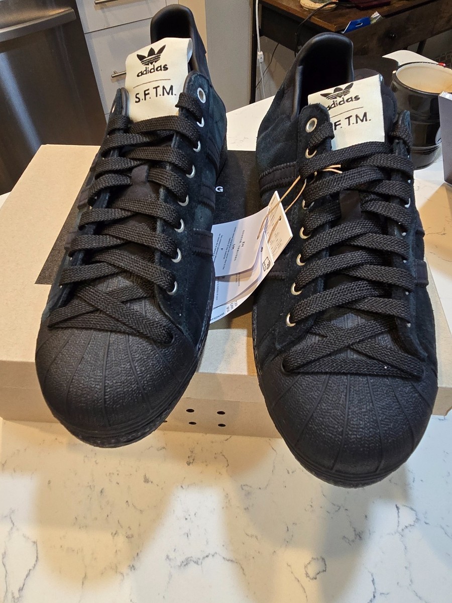Size 12 - Song for the Mute x adidas Superstar 82 Black for sale