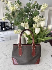 Vintage Mulberry Scotchgrain Handbag With Matching Wallet And Original Dust bag