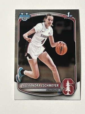 2025-26 Bowman Chrome Prospects 1st Alexandra Eschmeyer #BCP-75 Stanford