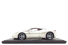 BBR Models 1:18 Ferrari 458 Italia in Bianco Fuji