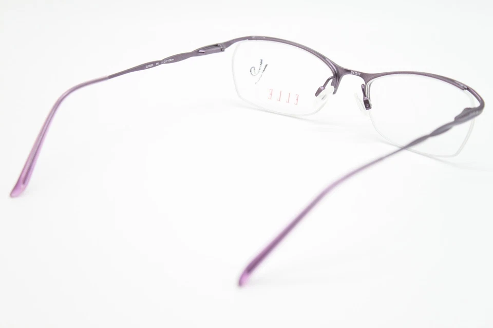 NUEVAS GAFAS ELLE EL13353 PU PÚRPURA AUTÉNTICAS 51-17 Foto 3 de 4