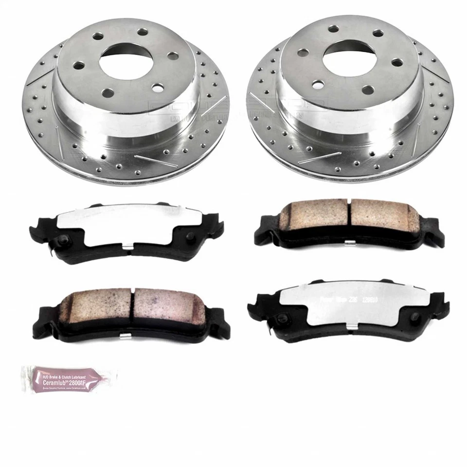 Power Stop Brake Kit For GMC Yukon 2000 2001 2002 Rear Z36 Truck & Tow Foto 2 de 4