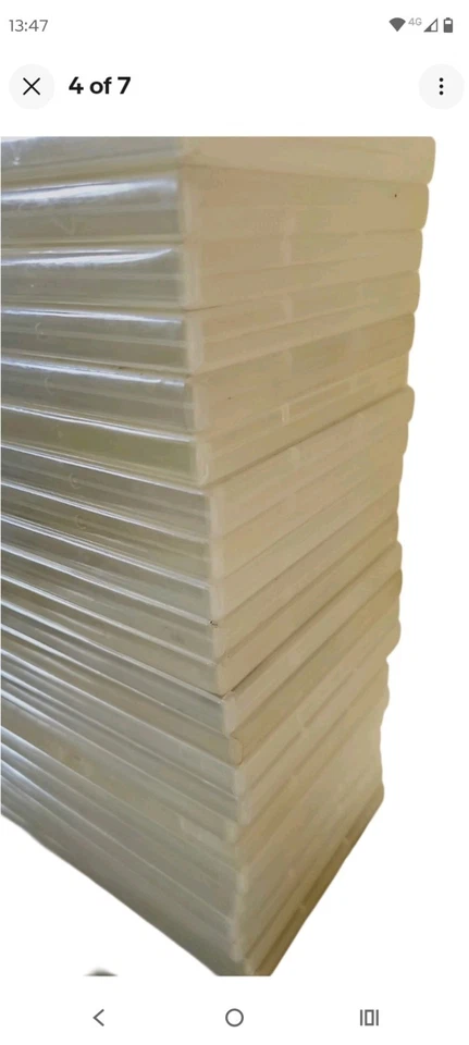 100 Empty DVD Cases (Scratches Labels Etc) Please Check Photos. - Image 2 of 3