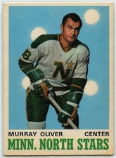 1970-71 O-PEE-CHEE #167 MURRAY OLIVER MINNESOTA NORTH STARS GOOD RAW (TL-3699)