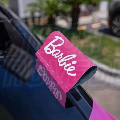 TAG YOUR CAR- BARBIE Pink - Funny Car Stickers - Decal - Large 15x20cm - Bild 1 von 2