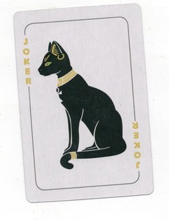 RARE MODERN "Black Panther" JOKER Play Card #10