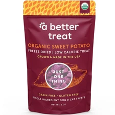 – Freeze Dried Organic Purple Sweet Potato Dog and Cat Treats, Organic, Singl...