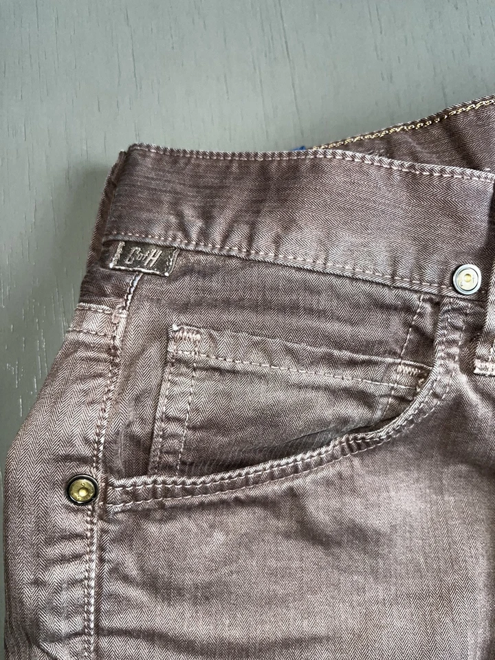 Citizens of Humanity Mens Brown Dark Wash Straight Leg Jeans Size 31 x 27 - Image 3 of 4