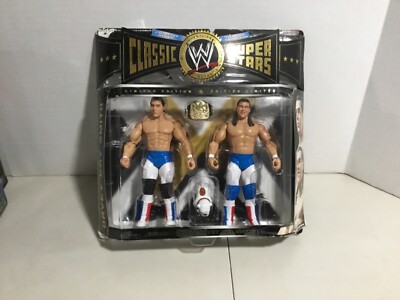 08 Jakks WWE Classic Superstars Dynamite Kid Davey Smith Limited Edition 2 Pack