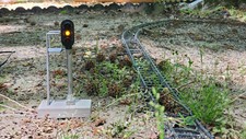 Custom G-Scale Rail Road LED Signal **1-Aspec...