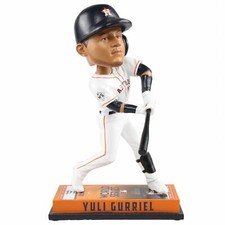 Yuli Gurriel Houston Astros 2017 World Series Champions Ticket Base Bobblehead