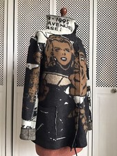 Rundholz Black Label Jacket, Bronze, Cartoon Print, Size M
