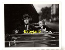 MARGARET SULLAVAN ROBERT TAYLOR ORIG 8X10 PHOTO IN A CAR MGM 1938 THREE COMRADES