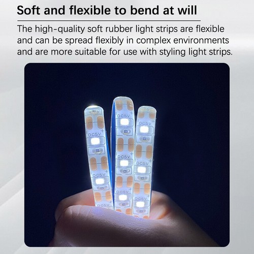 Do Bambu Lab Light P1P P1S X1C LED Lights Strip LED Light Kit 5V 150 cm IPYR - Zdjęcie 2 z 11