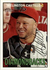 2016 Topps Heritage #68 Wellington Castillo - NM