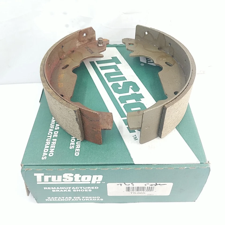 Zapatas de freno traseras Napa Trustop TS665 para 95-03 Windstar 93-02 Villager Quest nuevas de stock Foto 2 de 4