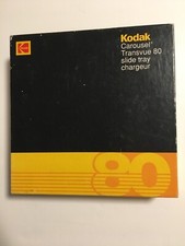 Vintage Kodak Carousel Slide Tray Transvue 80 Great Condition