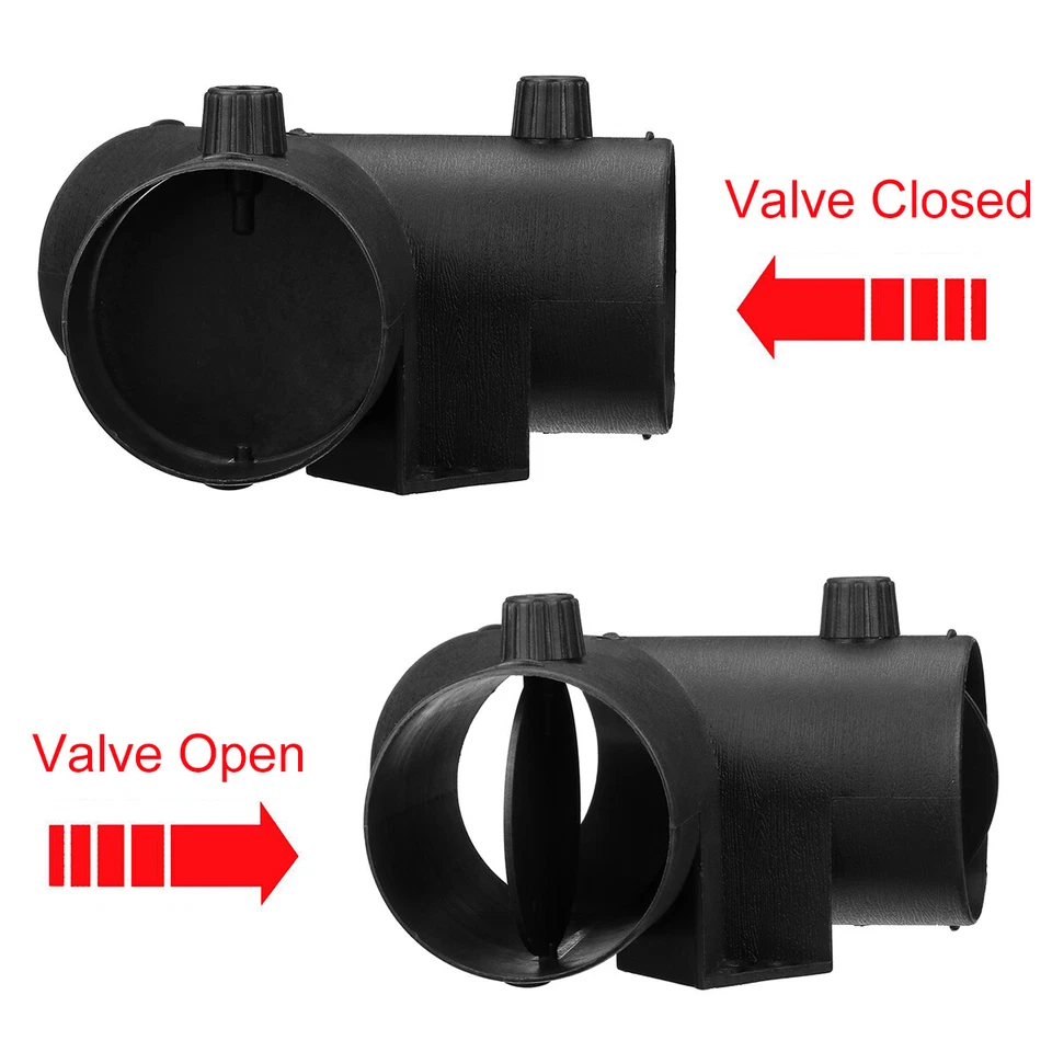 75mm Vent Duct Y Branch Pipe Outlet Exhaust Connector For Hcalory Diesel Heater Foto 3 de 4