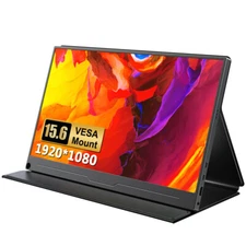 Used | UPERFECT Portable Monitor 15.6" 1080P USB-C HDMI HDR IPS with Smart Case
