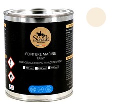 Peinture Sellerie Nautique Simili-cuir (6-Blanc cassé) banquettes, Bain de