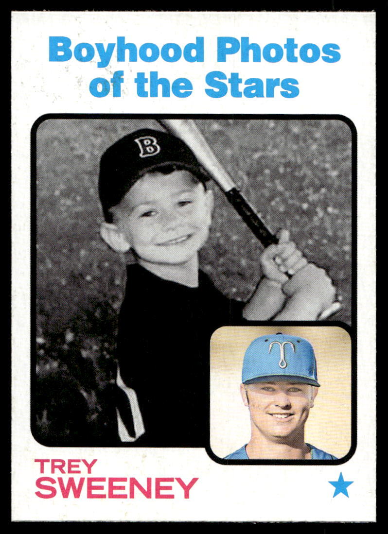 Trey Sweeney 2022 Topps Heritage Minor League 143 Tampa Tarpons