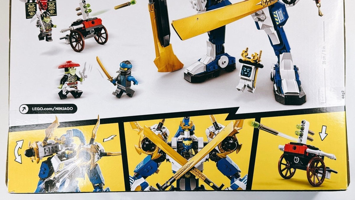 LEGO 71785 Ninjago Jays Titan Mech Factory Shield New 673419373821