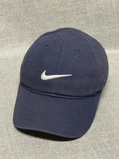 Nike Cap Hat Boys Infant Blue Toddler Swoosh Adjustable Baseball