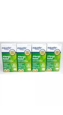 4X Equate Allergy Relief ,Cetirizine Hydrochloride 10 Mg  Ex:8/25