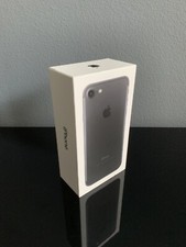 APPLE iPhone 7 BLACK 128GB Box - Original Retail Box With Papers Only