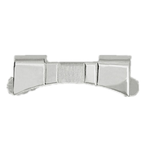 2pcs Stainless Steel 19mm-24mm Curved End Watch Band Wristwatch Link Replace - Picture 4 of 6