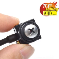 AHD screw Lens 720P HD mini micro smallest Tiny Audio AV BNC Color Video camera